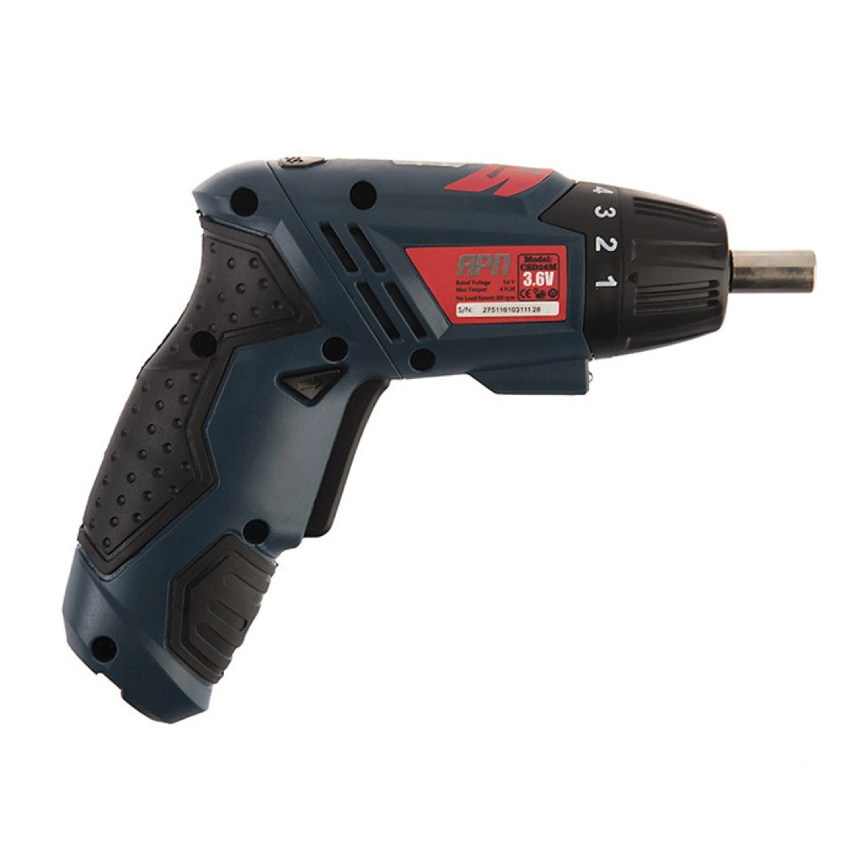 پیچ گوشتی شارژی APN ای پی ان 3.6 ولت مدل CSD36M پیچ گوشتی شارژی APN ای پی ان 3.6 ولت مدل CSD36M